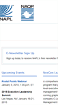 Mobile Screenshot of mail.napl.org